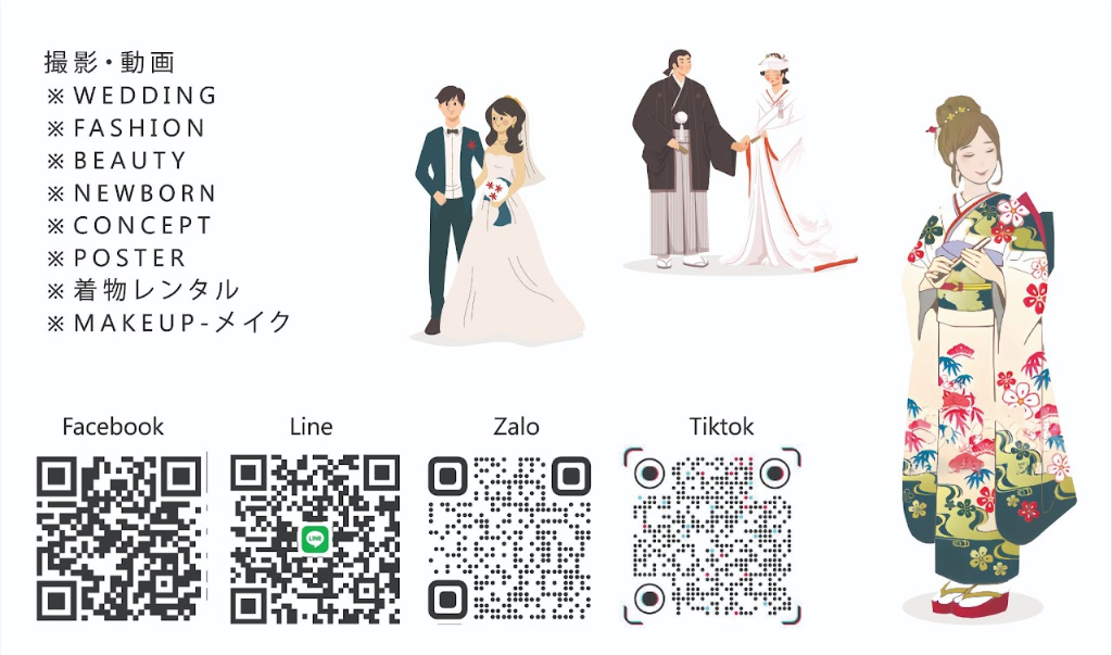 UNMEI Studioのサービス案内とお問い合わせQRコード